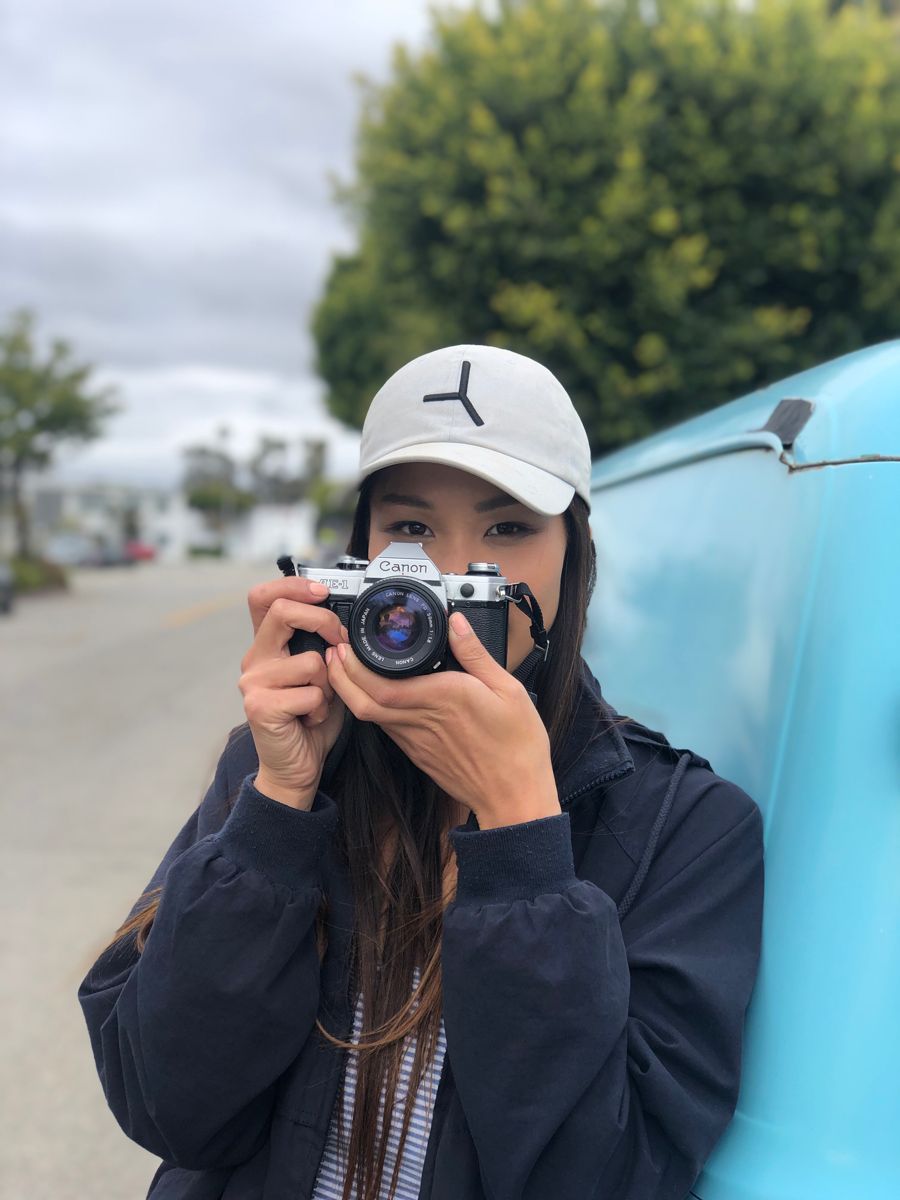 A friend of The Five Nine wearing the cap