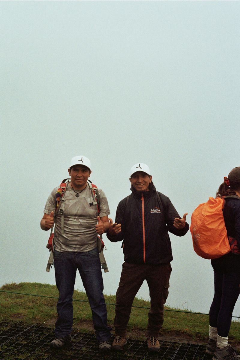 A friend of The Five Nine wearing the cap